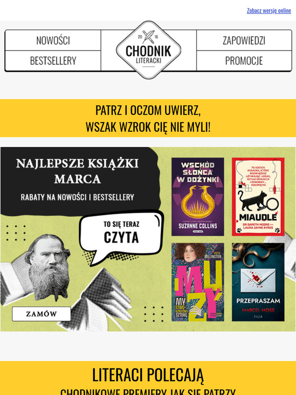 Hity Marca ✨ Sprawdź, co się czyta!