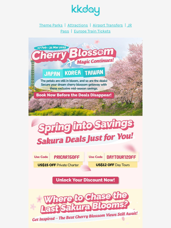 🌸 Cherry Blossoms Won’t Wait—Book Your Dream Trip Now!