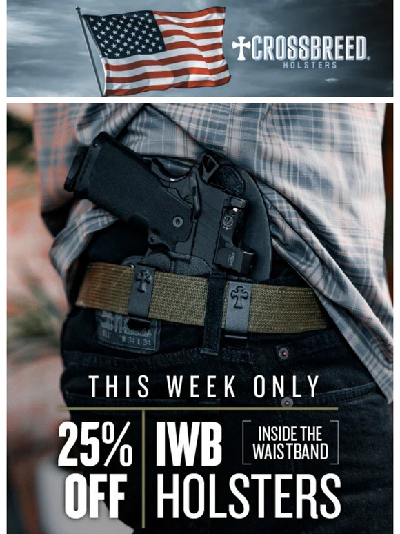 👀HUGE Spring Savings on ALL IWB Holsters