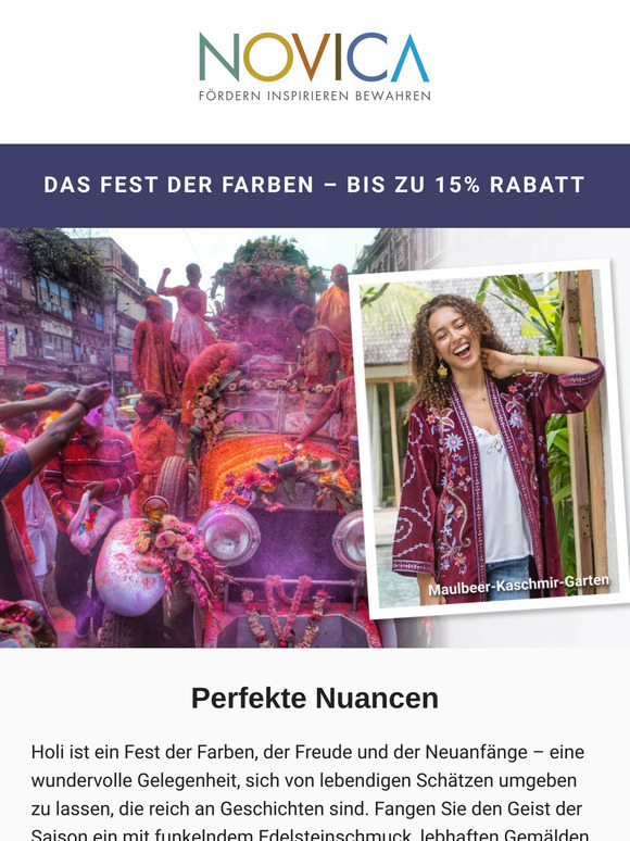 Leuchtende Farben überall | Das indische Holi-Fest