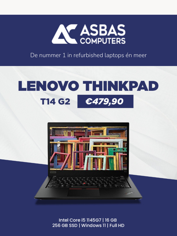 Nieuwe voorraad laptops