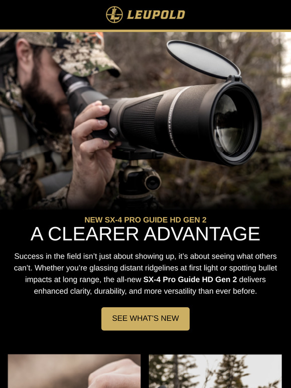 Big spotting scope upgrade just arrived. See what's new.