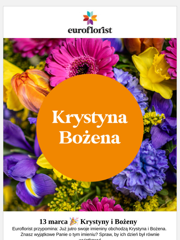 Imieninowy alert ⏰Jutro Krystyny i Bożeny