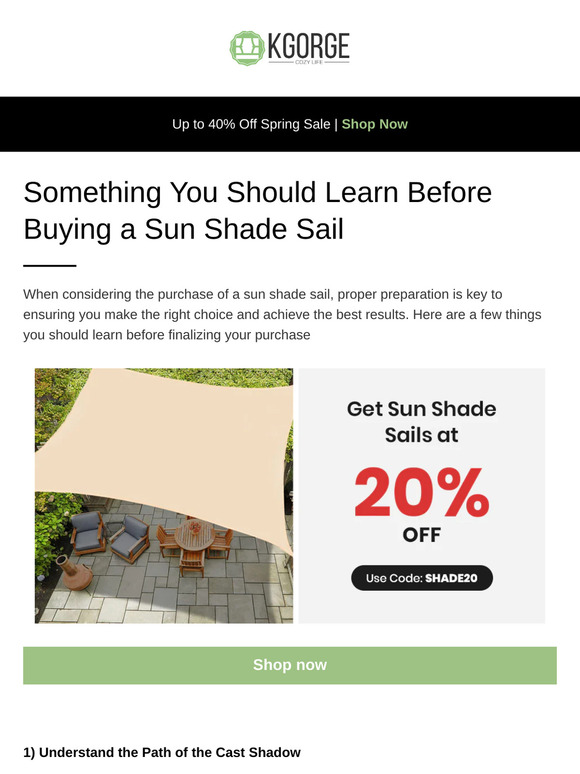 Planning Your Sun Shade Sail? Here’s What You Need to Know!✨