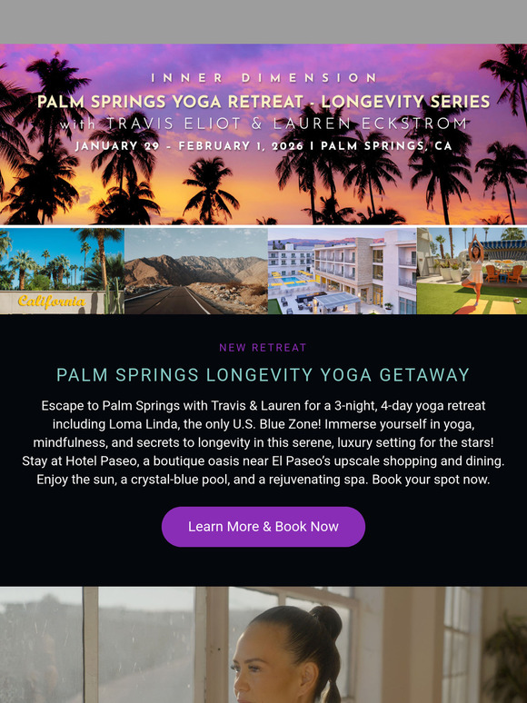 🌴 Palm Springs, A Fun Travis Podcast & Embracing Perimenopause