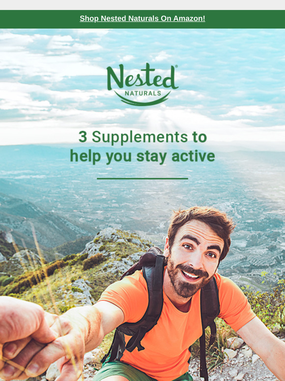 3 supplements to help you stay active 🌱💪