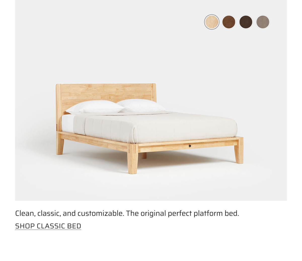 Shop Classic Bed.