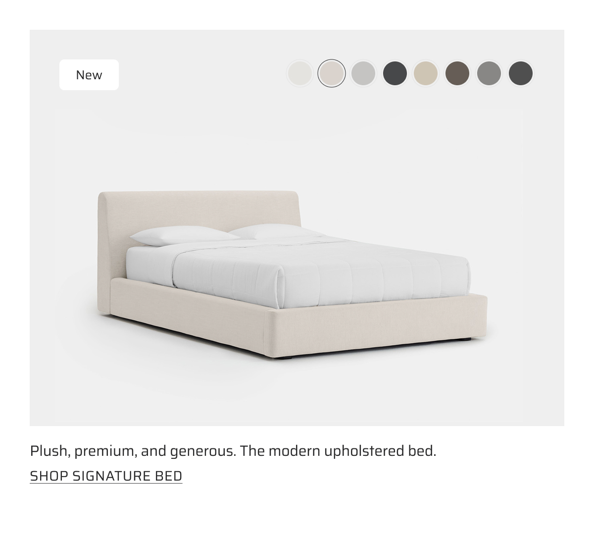 Shop Signature Bed.