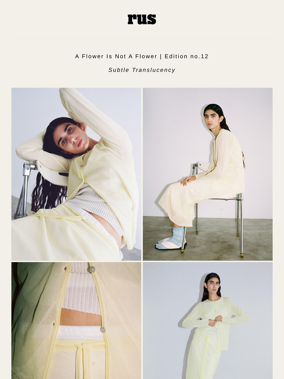 SS25 New arrivals | Subtle Translucency 🌗