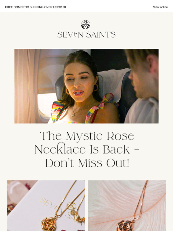 Your Favorite Mystic Rose Necklace is Back!