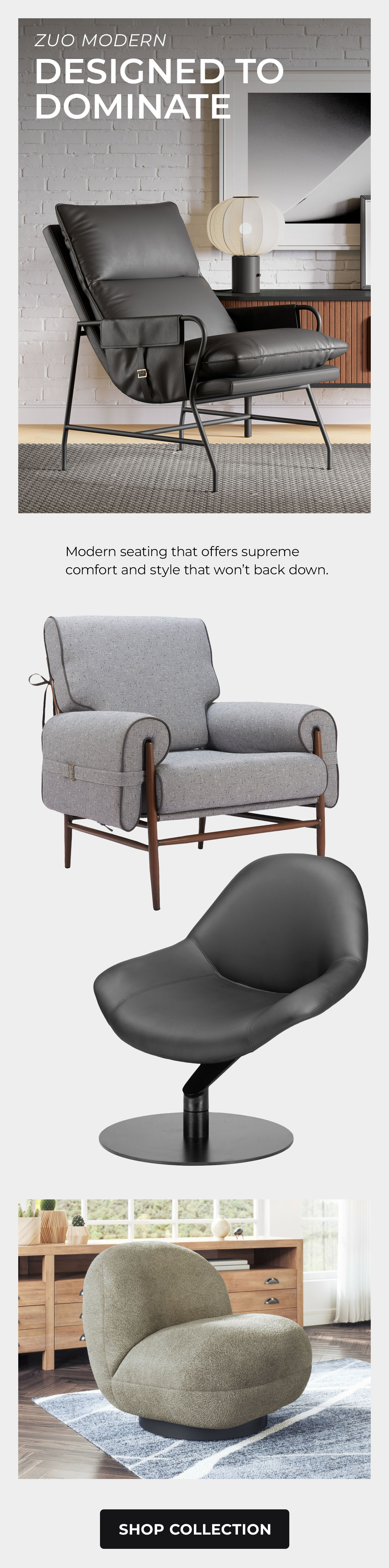 Zuo Modern Accent Chairs