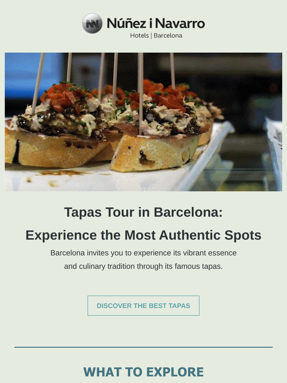 Discover Barcelona through your senses! Ready for a tapas tour?