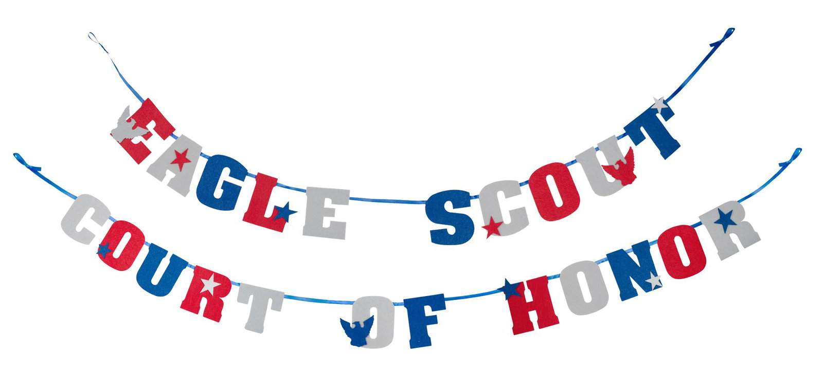 Image of Eagle Scout Court of Honor Felt Banner