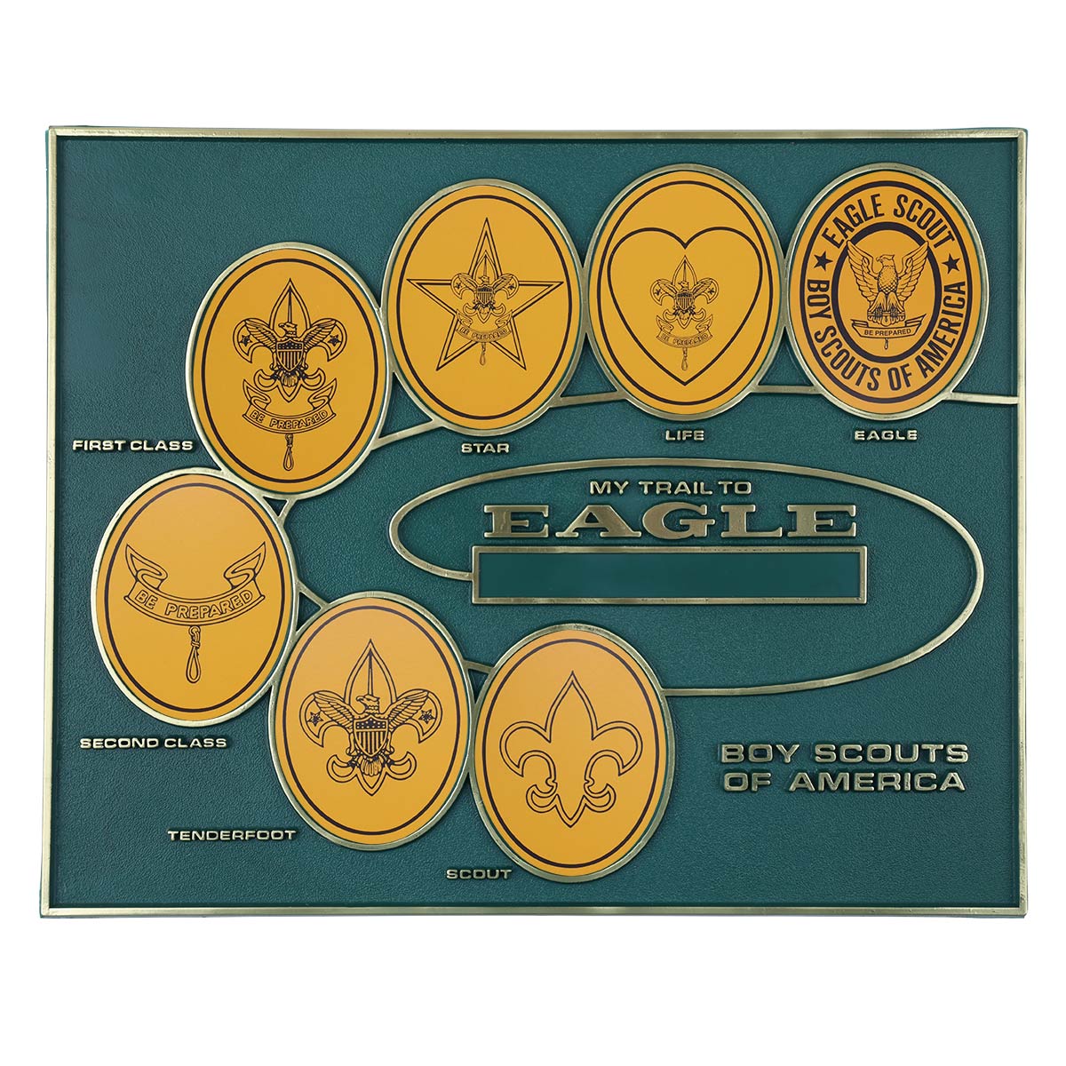 Image of Custom - My Trail to Eagle Plaque
