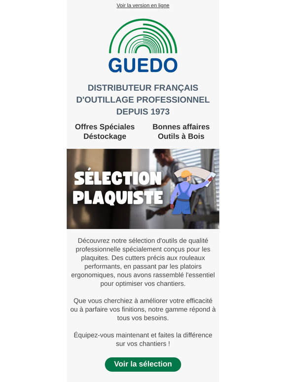 👉 Les indispensables du plaquiste