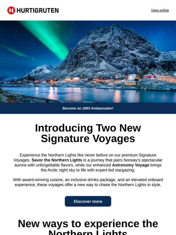 Introducing Savor the Northern Lights