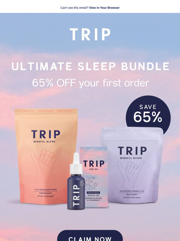 Sweet dreams incoming | 65% OFF 💤