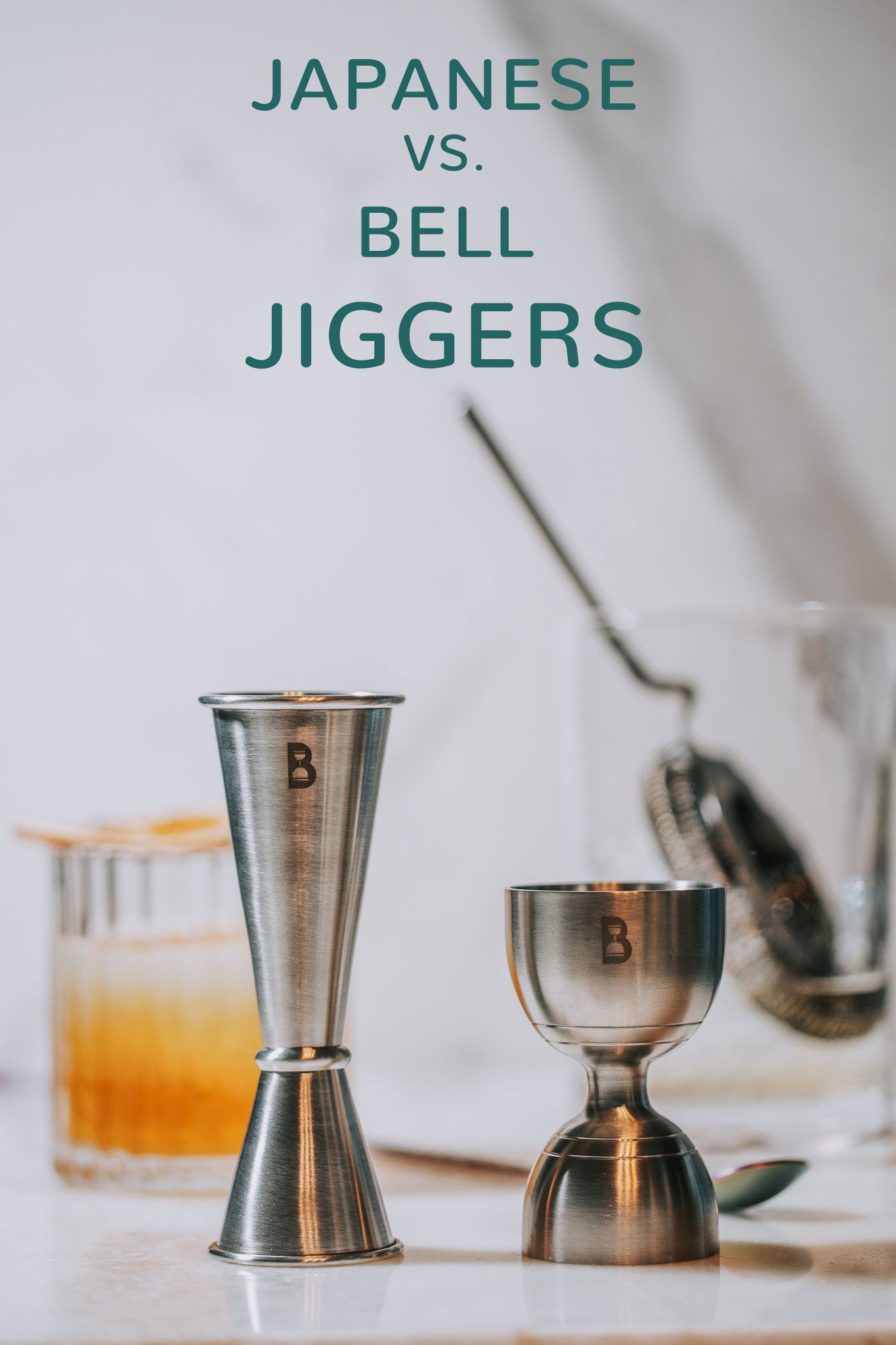 Japanese vs Bell Jiggers