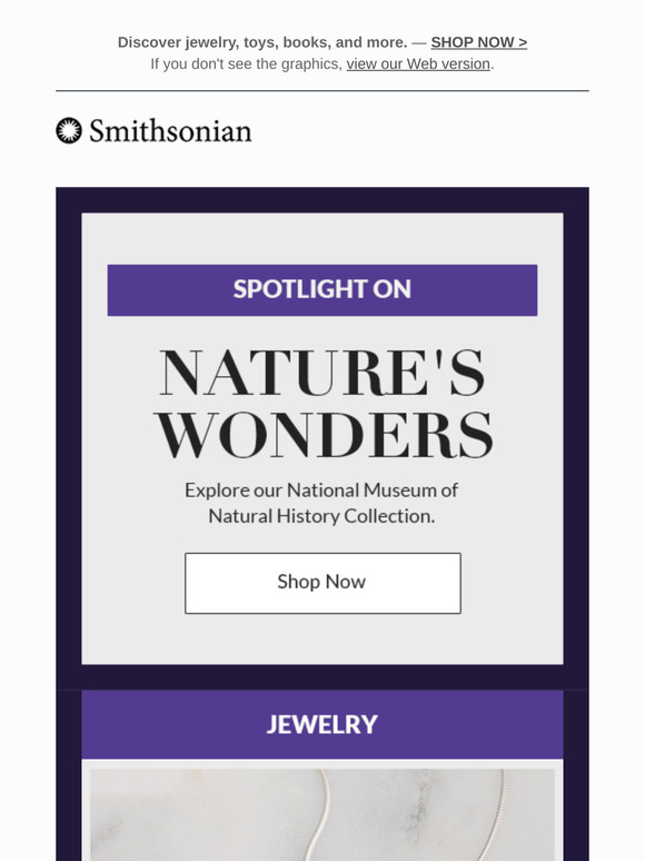 Smithsonian Store Email Newsletters Shop Sales, Discounts, and Coupon