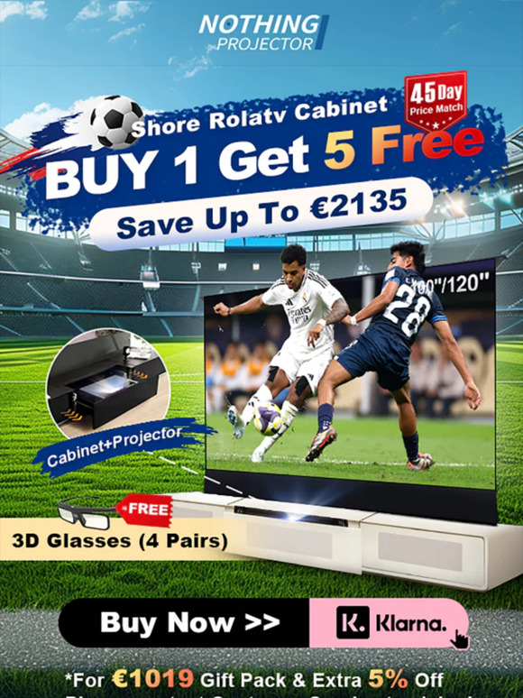 🔥 Biggest Deal !!! Buy 1 Get 5 Free – Purchase Shore Rolatv Cabinet & Get a €1019 Gift Pack! 🎁