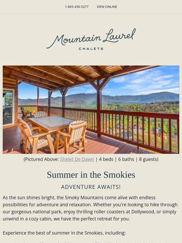 ☀️ Savor Summertime in the Smoky Mountains