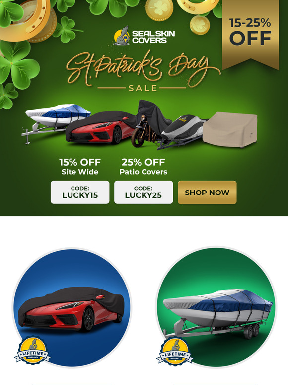 🍀 Don’t Miss Our St. Patrick's Day Sale