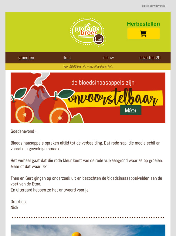 Zo lekker heb je ze nog nooit gegeten 🍊
