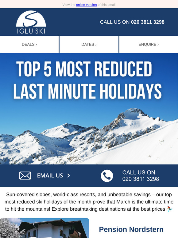 Ready to Save? Most Discounted Ski Deals from £332pp! ❄️✈️