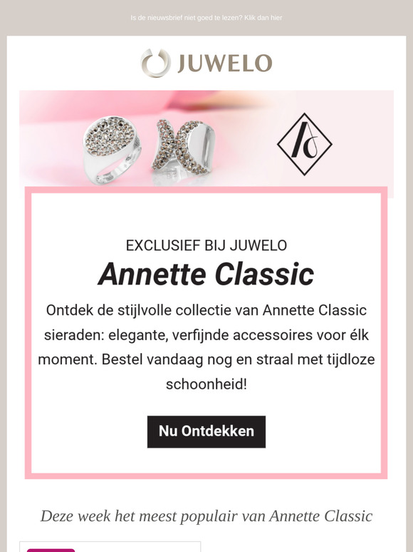 Ontdek Annette Classic, Exclusief bij Juwelo ✨