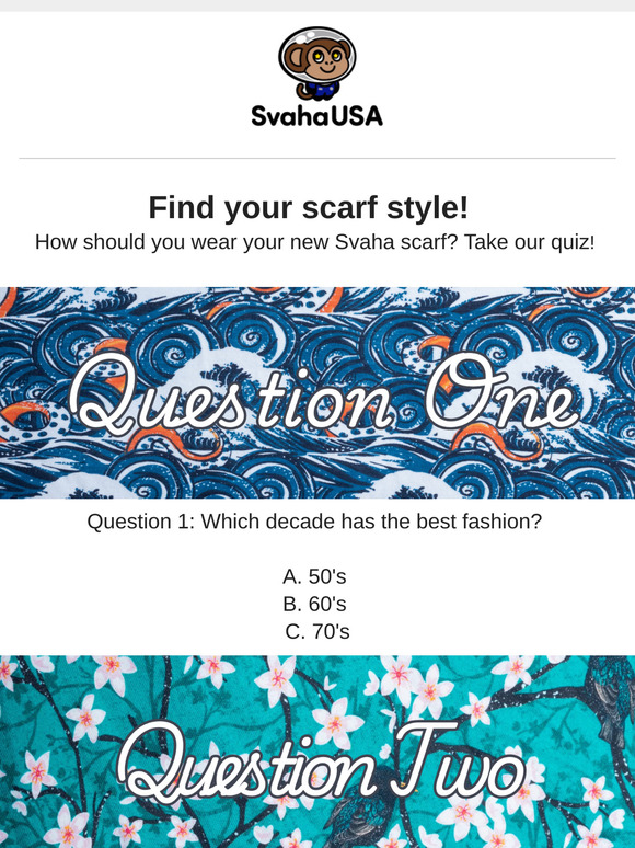 What's your scarf style?