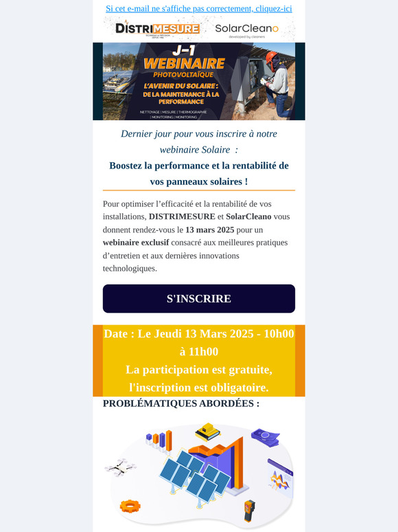 J-1 Webinaire - L'avenir du Solaire : De la maintenance à la performance