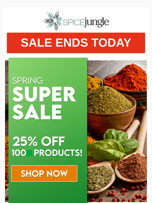 Super Sale Countdown: 25% Off Ends Tonight! ⏳