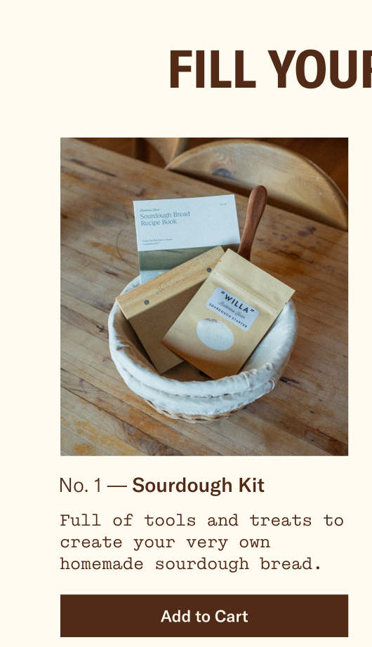 Ballerina Farm | Shop Sourdough Kit
