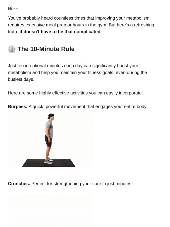 10 Minutes. Big Results.