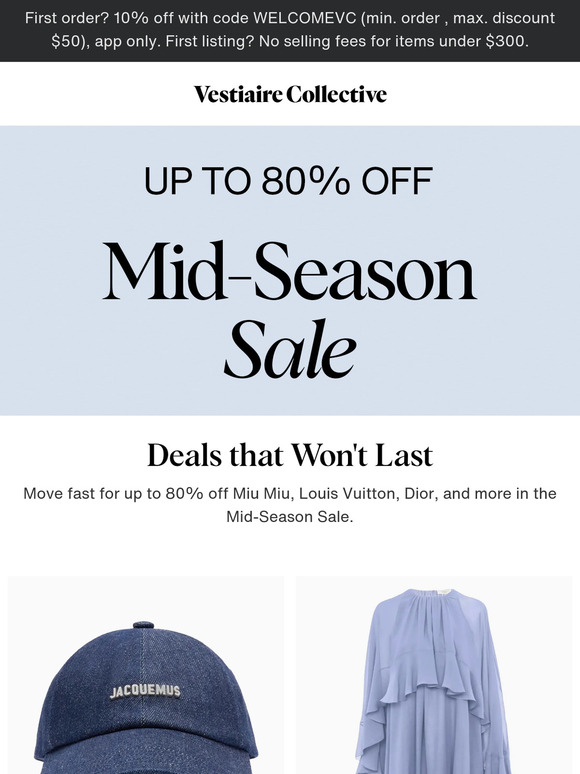 On Sale and Selling Fast