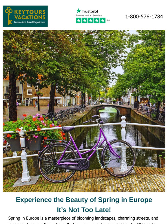 Springtime in Europe: Where Beauty Blooms Everywhere!