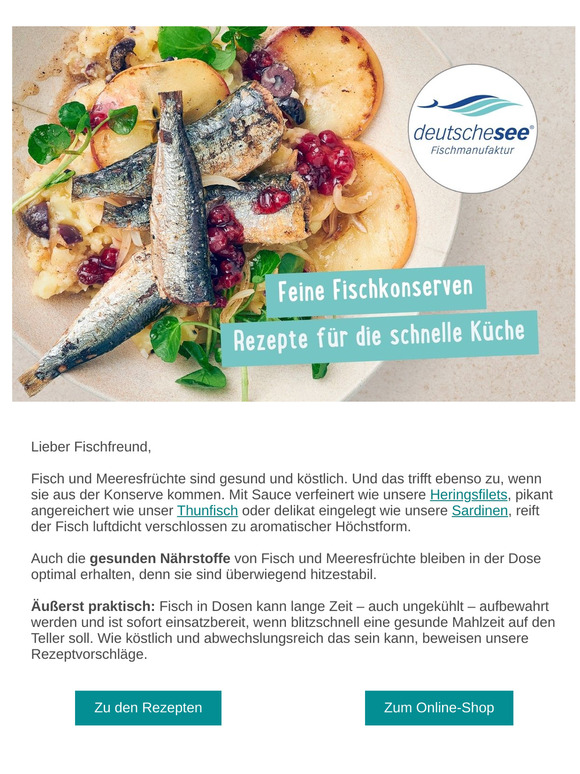 🐟 Dosenfisch deluxe – schnell, lecker und immer auf Vorrat