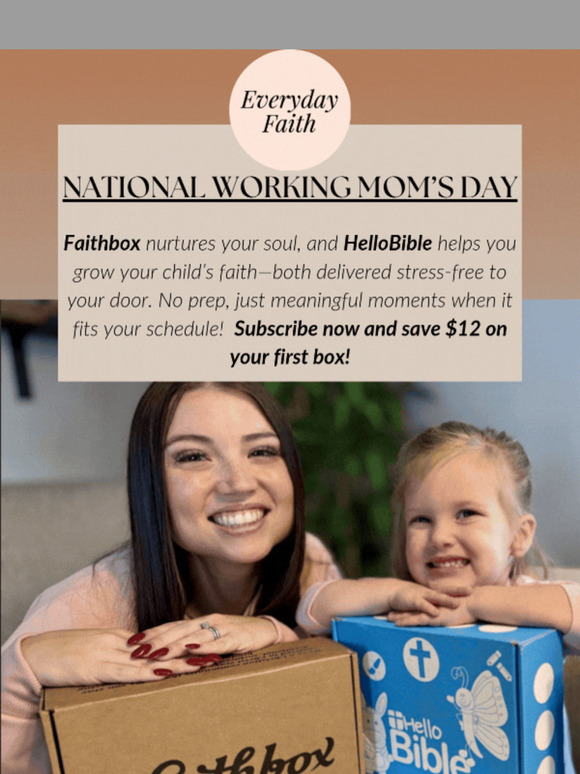 Working Mom's....This is for YOU!!