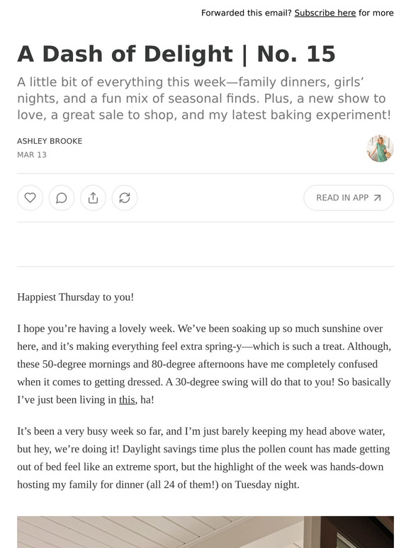 A Dash of Delight | No. 15