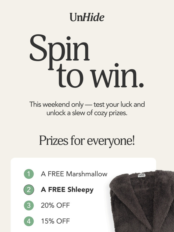 🍀 Your lucky break starts here…