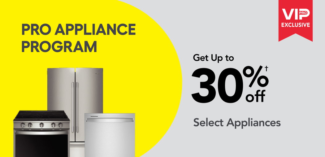 PRO APPLIANCE PROGRAM