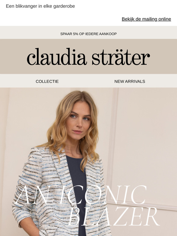 An iconic blazer