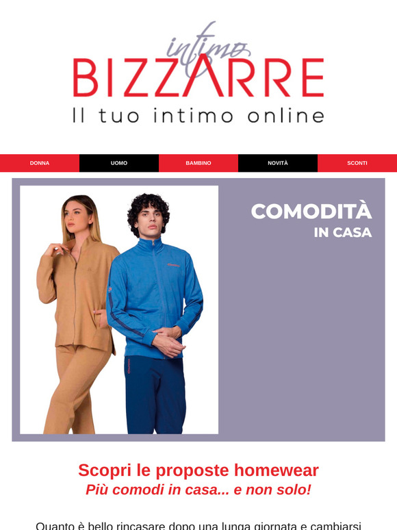 ✅ Più comodi in casa? Scopri le collezioni homewear