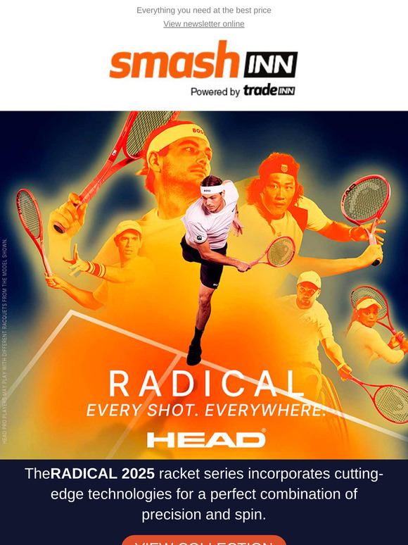 HEAD RADICAL 2025: Precision and spin in all your shots 🎾