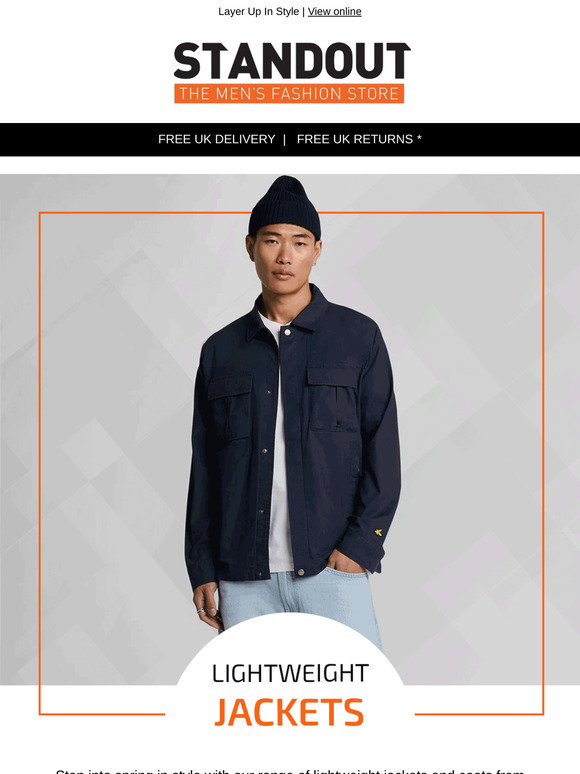 NEW Lightweight Jackets