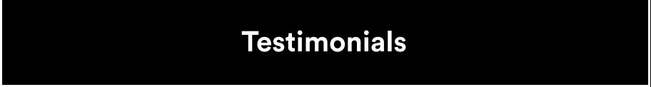 Testimonials