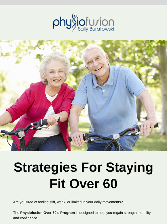 Regain Strength & Mobility With The Over 60’s Program!