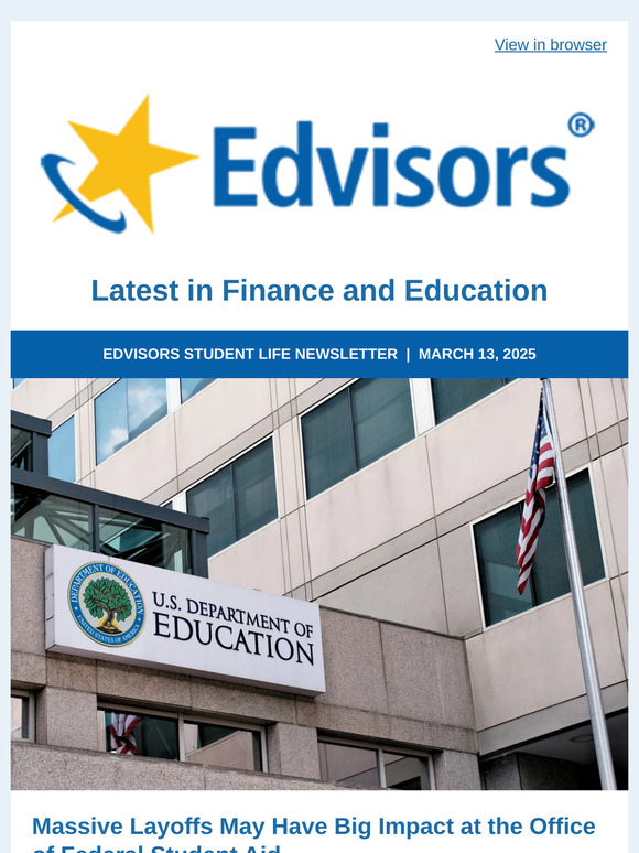Massive Layoffs May Have Big Impact at the Office of Federal Student Aid