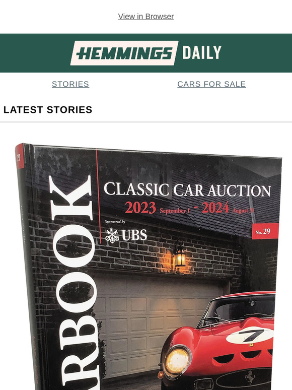 Hemmings: Hemmings Daily: Hemmings Book Reviews: 