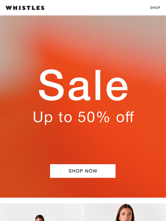 —, it’s official, SALE starts today